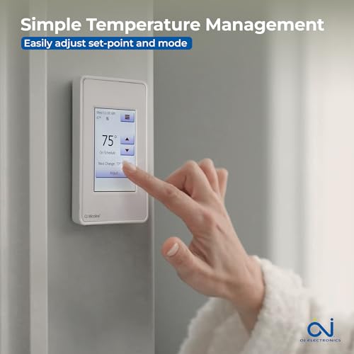 Thermostat programmable écran tactile plancher chauffant OJ Microline UDG4-4999