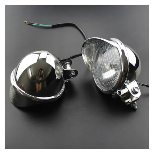 Feu antibrouillard avant 12V avec phare avant de moto chromé Suzuki