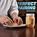 Homtiem Pickled Sushi Ginger (12 OZ)(1 Jar) Japanese White Young Gari Sushi Ginger, Sweeteners from Stevia, Healthy and Natural, No Coloring, Fat Free, Sugar Free, No MSG, Perfect for Rice