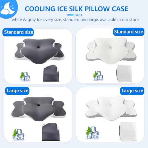 image for Generic Ergo Pillow for Sleep Apnea, Neck Pain, and Snoring Relief | C