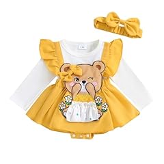 Bear Embroidery Yellow