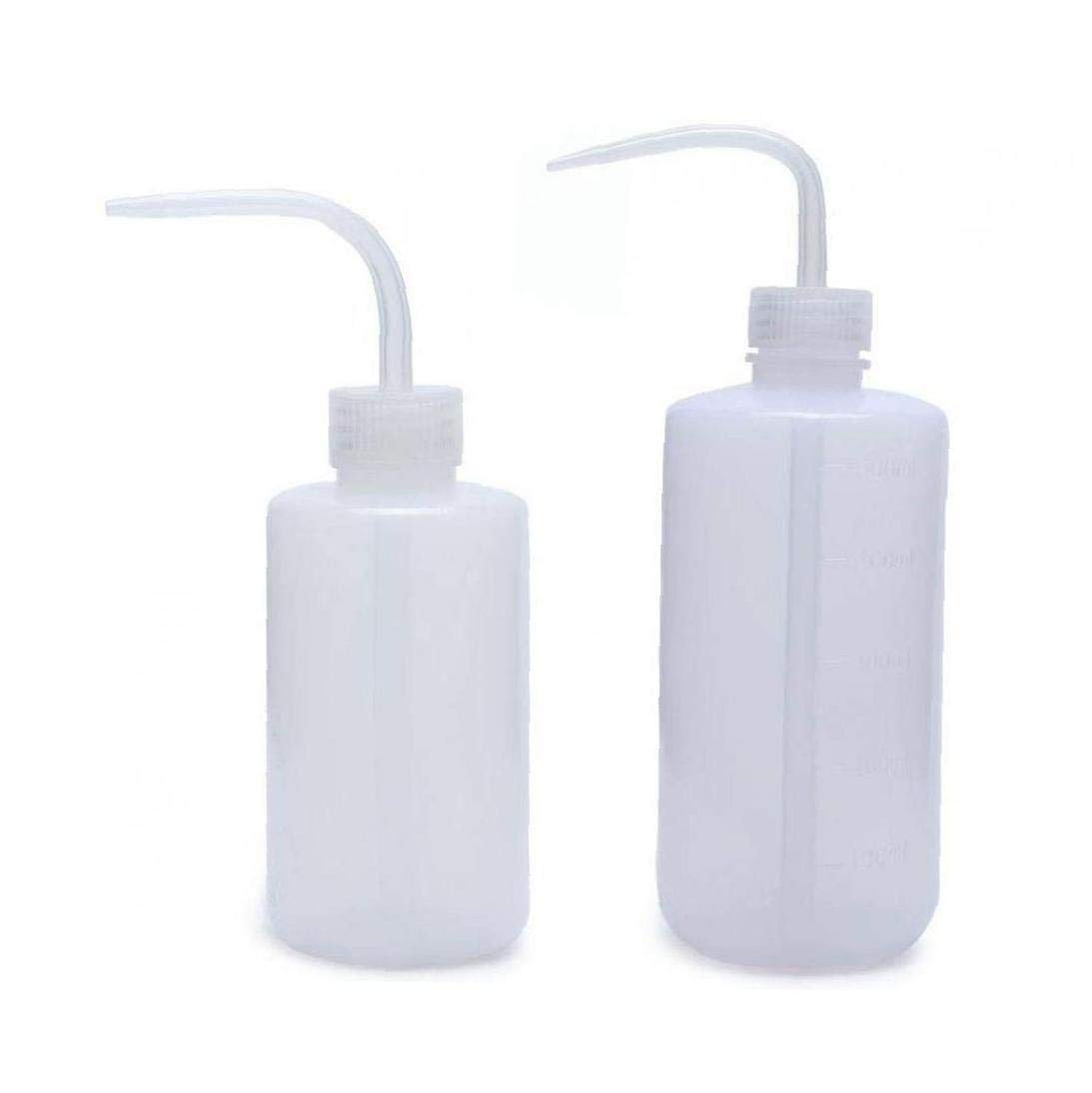 MICHAELA BLAKE 2pcs Plastic Squeeze Watering bottle Plastic Squeeze Watering Bottle Bend Mouth for Gardening 500ml/250ml