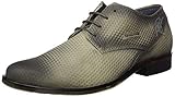 Flexible Laufsohle bugatti Herren 311163091500 Derbys, Grau, 43 EU