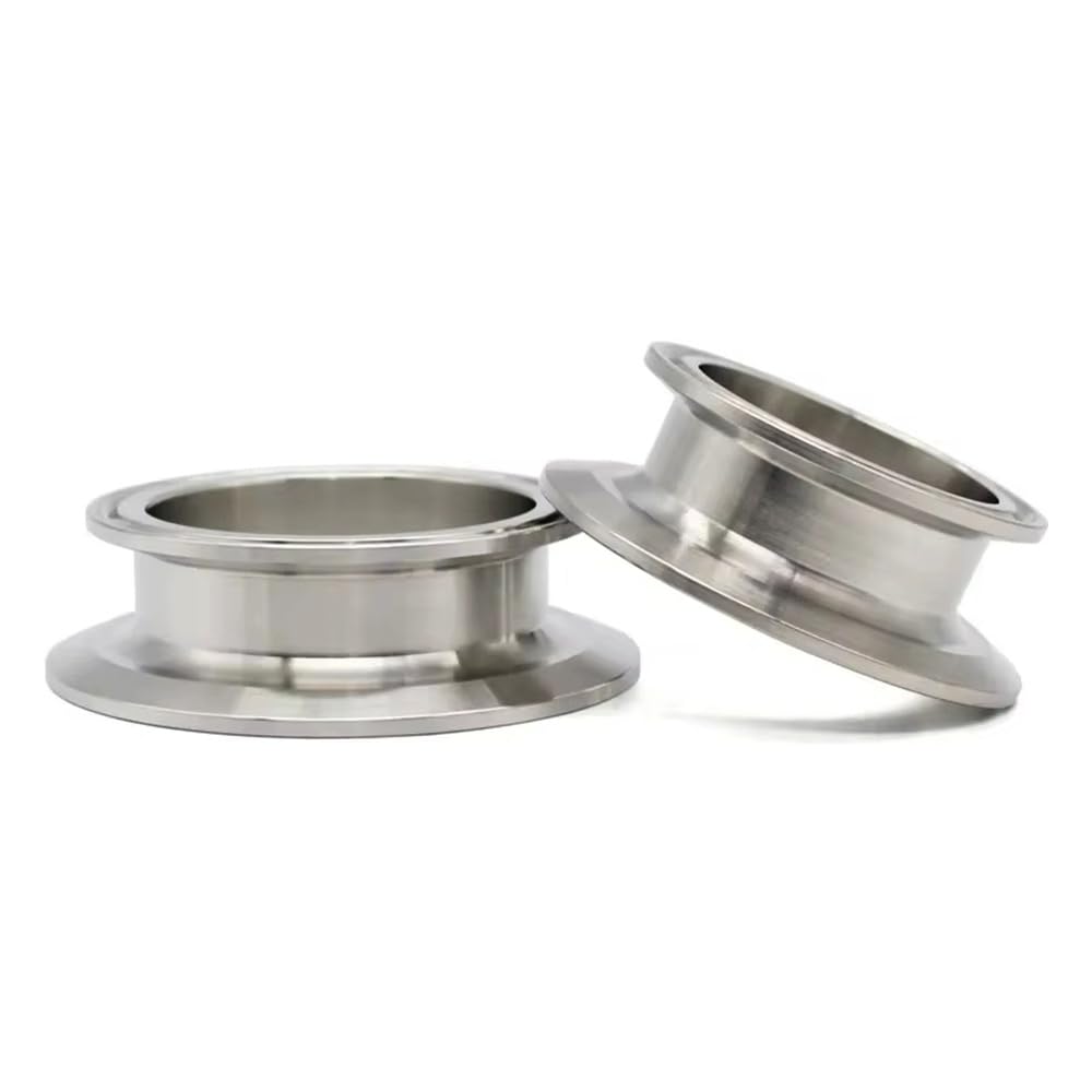 Tappo riduttore a tre morsetti, raccordo per tubi sanitari in acciaio inossidabile 304, dimensioni ghiera 50,5 mm x 64 mm x 77,5 mm per la produzione di birra