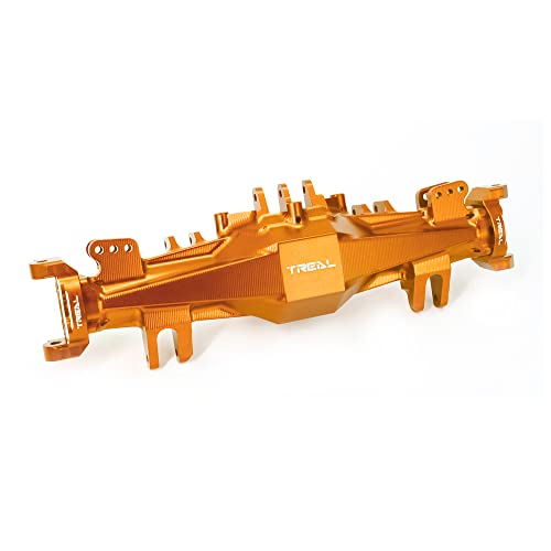 Eje delantero Treal para Losi LMT en aluminio 7075 CNC naranja, accesorio de actualización RC