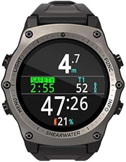 Shearwater Research Teric Wrist Dive Computer (Silver)