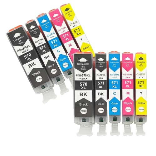 Cartouche PGI 570 CLI 571 idéale pour le télétravail sur TS5050