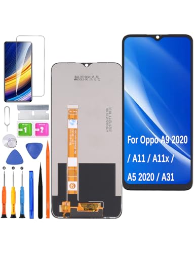 Hlygzx Display Di Ricambio Originale Per Display Lcd Oppo A11 / A11X Per Oppo A9 2020 / A5 2020 / A31 Display Touch Digitizer Assembly Kit Di Riparazi