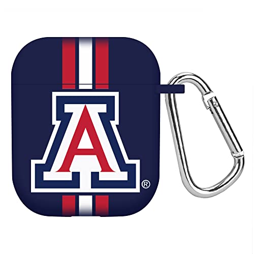 AFFINITY BANDS Arizona WildcatsHD Case Cover Compatible with Apple AirPods Gen 1 & 2 (Stripes)