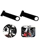Motorrad Helmschloss Schnalle,2 Stücke Universal helmschloss D-Ring,Stahl Ring Lock,Schnalle Helmschloss Fastener,Motorradzubehörteile Motorradhelmschloss Verlängerung