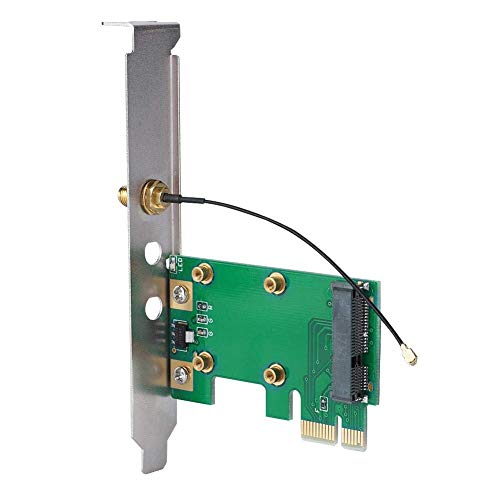 Tarjeta Adaptadora de Red PCIe - Convertidor de PCI Express a Mini PCI Express para PC de escritorio miniatura 6