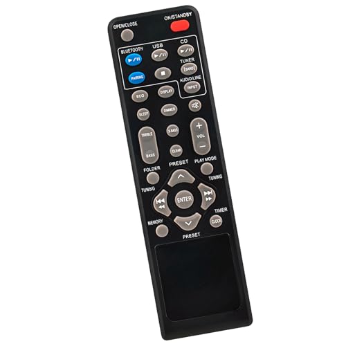 Télécommande Sharp RRMCGA357AWSA pour piloter votre musique de salon XLHF102B