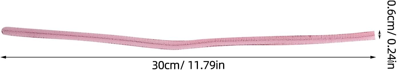 Toddmomy 1 Set Pipe Cleaners Kit: 11.8" Multi-Color Chenille Stems Twisting Sticks for Crafts - Bendable DIY Material with Floral Wires, Tape Rolls, Ribbon, Stamens, Tubes