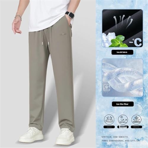 Pull On Waffle Stretch Casual Pants, Lacyaura Pants Men, Men's Pantss, Ultra Stretch Breathable Casual2