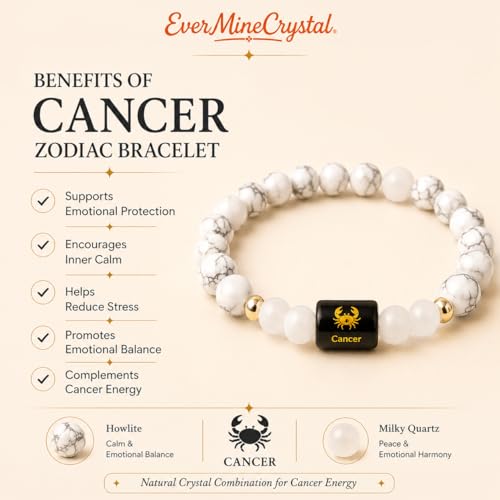 Image of Zodiac Crystal Bracelet with Raw Selenite Plate for Men & Women | Aries, Taurus, Gemini, Cancer, Leo, Virgo, Libra, Scorpio, Sagittarius, Capricorn, Aquarius & Pisces Rashi Bracelet | Astrology Healing Crystal Gift