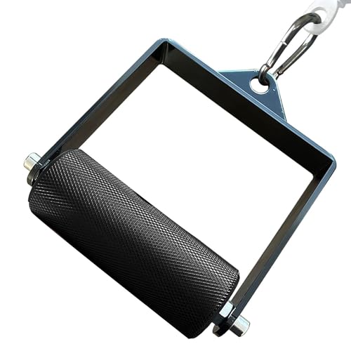 Sefdrert Gimnasio Lat Pull Down Polea Cable MáQuina Manejar Accesorio Fitness Brazo Lucha Entrenamiento Peso Muerto EmpuñAdura en Forma de D-6CM