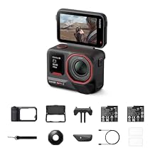 Insta360 Ace Pro 2 Xplorer Creator Bundle - 8K Waterproof Action Camera Co-Engineered with Leica, 1/1.3" Sensor, Leading Low Light, Superior Audio, Xplorer Grip Pro Kit for Street Photography
