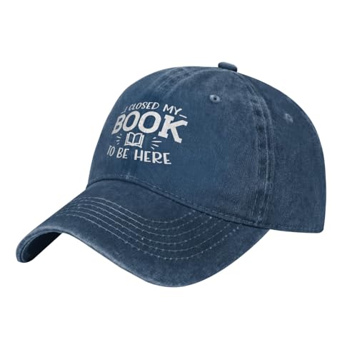 Gorra de béisbol para lectores con texto divertido miniatura 2