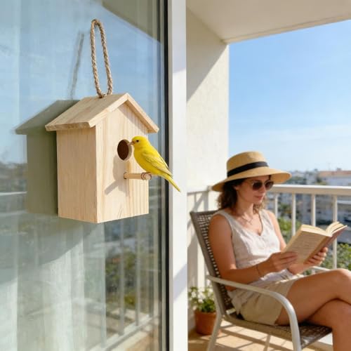 Maison pour oiseaux pour balcon pour protéger les petits nids