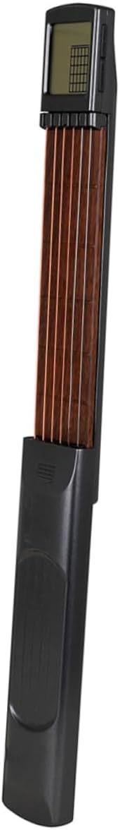 Pocket Guitar Chord Trainer Portable Fret Practice Tool for Beginners Lightweight and Acoustic Guitar Trainer Black for