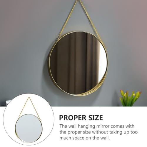 Miroir mural rond pour une salle de bain moderne et chic - 5