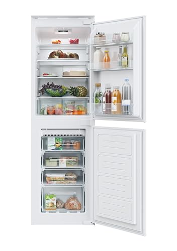 CANDY CB50N518EK Integrated Frost Free Fridge Freezer 228L Total Capacity, 50:50 split, White, E Rated