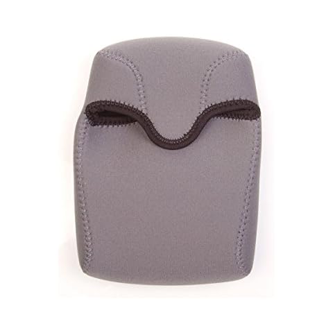 OP/TECH USA Bino Porro Soft Pouch - Gepolsterte Fernglas-Tasche, Medium (Stahl) Cover