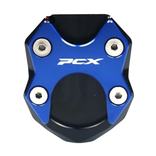 Plaque d'Extension de Béquille Moto PCX125 : Garez-vous Sereinement sur Herbe, Gravier et Bitume Chaud