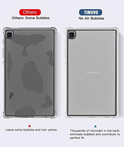 TiMOVO Clear Case Compatible with Samsung Galaxy Tab A7 Lite 8.7 2021 (SM-T220/T225/T227), Slim Lightweight Transparent Shockproof TPU Back Protective Cover for Galaxy Tab A7 Lite 8.7 2021 Tablet
