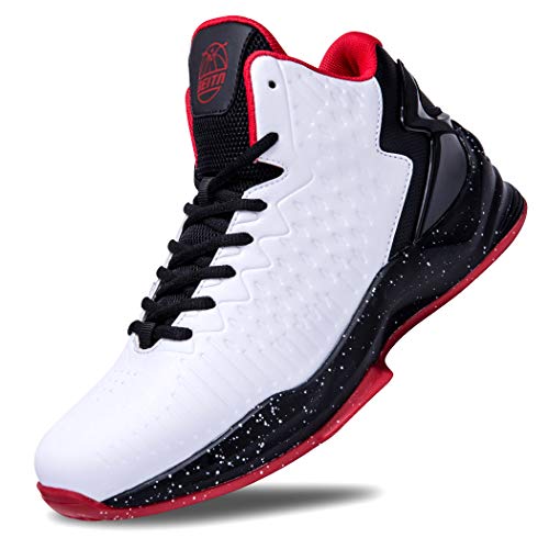 Beita High Upper Basketball Shoes Sneakers Men Breathable Sports Shoes Anti Slip White