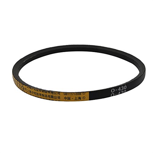 sourcingmap O430 Rubber Transmission Drive Belt V-Belt 9.6mm Wide 7mm Thick for Washing Machine
