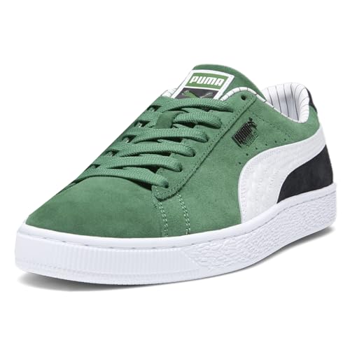 PUMA Mens Suede Pinstripe Sports Club Lace Up Sneakers Shoes Casual - Green - Size 11.5 M2
