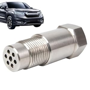 Godpqiui Przedłużacz Kolektora Wydechowego ze Stali Nierdzewnej