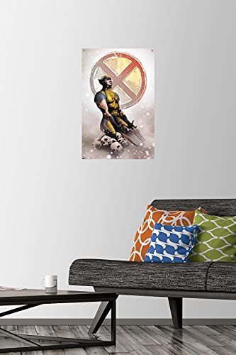 Póster de Wolverine Marvel Comics cartel de pared con chinchetas de Lobezno 2