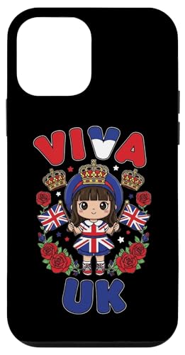 Viva UK Patriotic Spirit Little Girl tbO X}zP[X iPhone 12 mini p