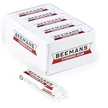 Gerrits Beemans Chewing Gum 20 Count Nostalgic Minty Flavor Vintage Chewing Gum Bulk Pack with Classic Wintergreen Notes Old-Fashioned Retro Candy, Clean-Ingredient
