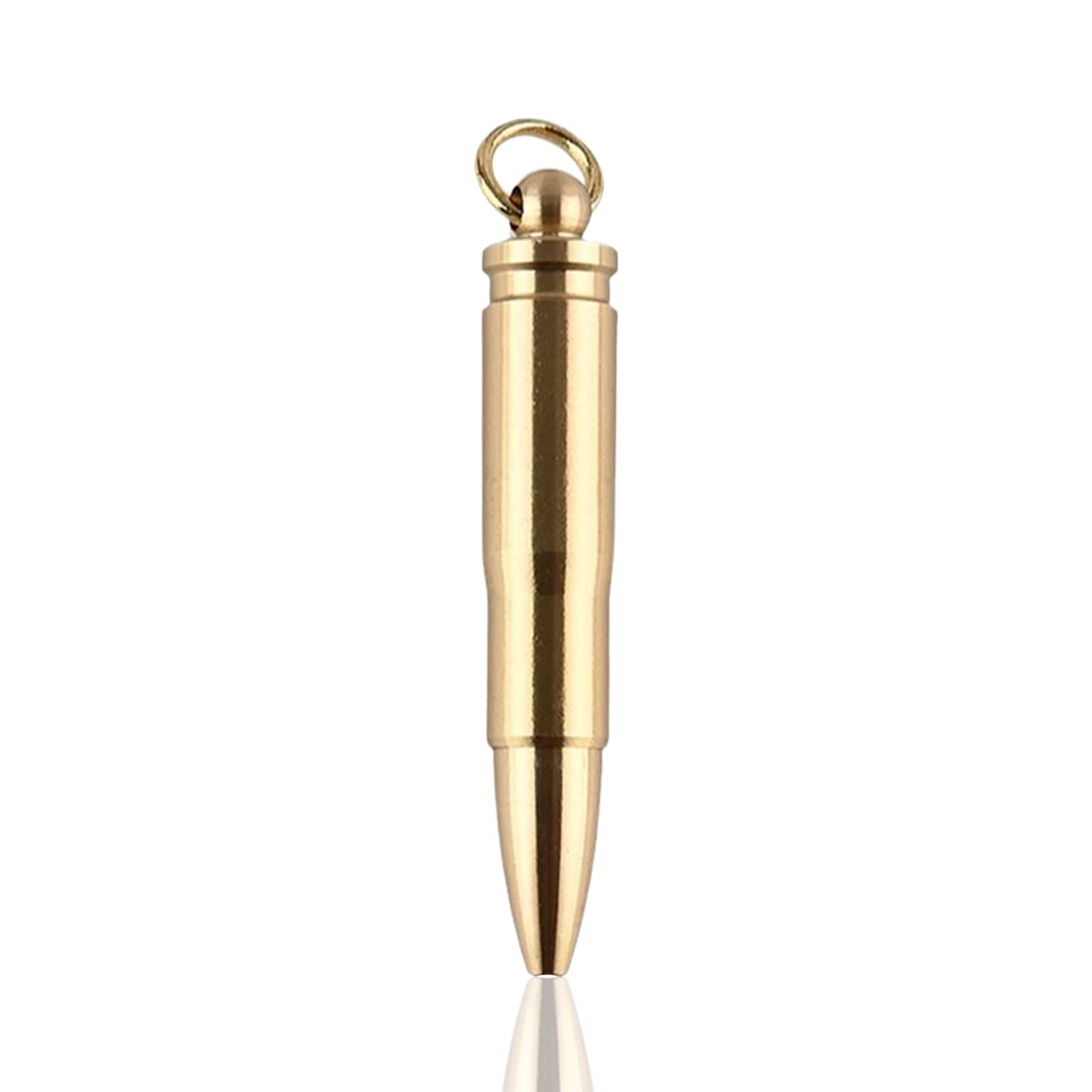 Mingchengheng Gold Brass,Natural Handmade Ballpoint - Retro Brass Black Ink Ballpoint Handmade With Keychain Smooth Writing School Supplies Stationery