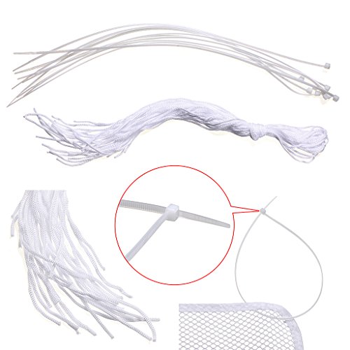 image for Hipiwe Rail Net 6.6ft L x 2.5ft H Indoor Balcony and Stairway Railing 