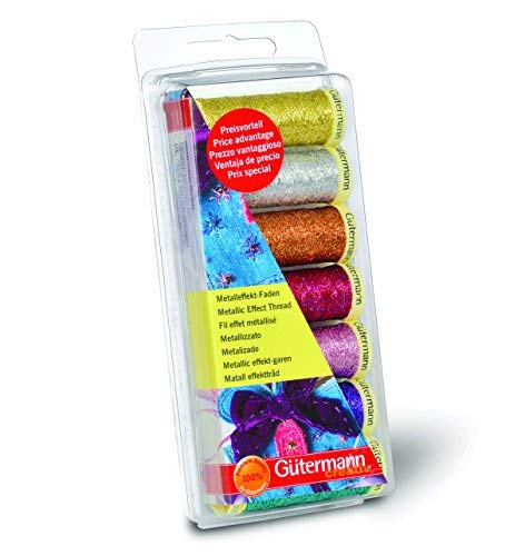 Set de Hilos Metalizados Gütermann 50 m x7 miniatura 2