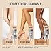 O’CHEAL Waterproof Leg Makeup Cream, No Transfer Tattoo Cover Up&Scar Concealer, Long Lasting Body Foundation for Flawless Skin, Leg Varicose Vein Cover Up, Suitable All Skin Tones (Light Brown)