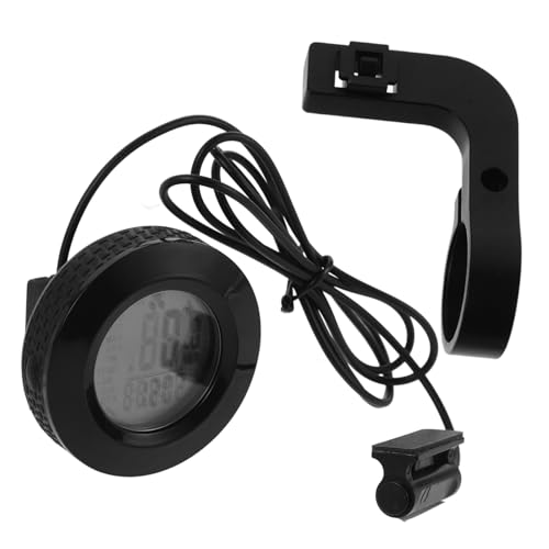 JOINPAYA Portable Bike Speedometer Odometer Wired Cycling Tool for Real Distance Tracking Easy Installation Compatible with Road Mountain Bikes Cycling Supplies and Accessories