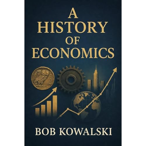 A history of economics Audiolibro Por Bob Kowalski arte de portada