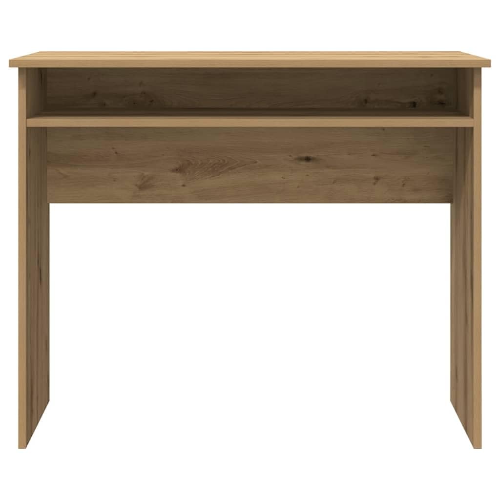 vidaXL Scrivania Rovere Artigianale 90x50x74 cm in Legno Multistrato