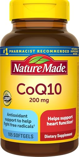 Nature Made CoQ10 200 mg, 105 Softgels