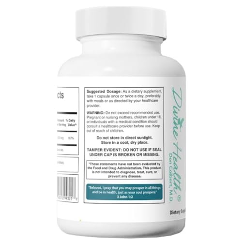 Divine Health Super K2 | MK-7 | Vitamin K2 | 200mcg | 120 Capsules
