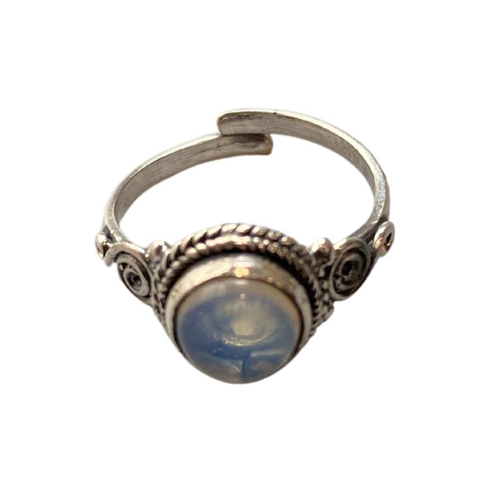 VIE Demi Orb Cabouchon Ring, Opalite