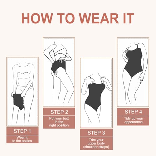 ciksob Strapless Shapewear Bodysuit for Women Seamless triangle Tummy Control Bodysuit Slimming Butt Lifter Body Shaper - image 8