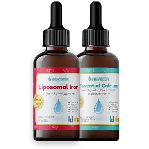 Nuvamin Liposomal Iron and Essential Calcium & Magnesium Bundle Cover