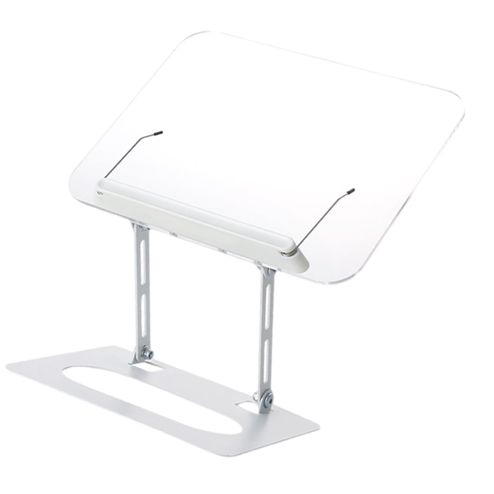 Supporto da lettura pieghevole con rotazione a 360 gradi per libri, tablet e laptop, supporto ergonomico e comodo pieghevole