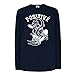 lepni.me Camiseta para Niño/Niña Positivo - Ropa de Skateboard, para Patinadores, patineta Divertida, Regalo Callejero Divertido (7-8 Years Azul Multicolor)